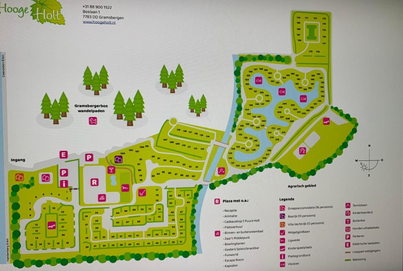 Willa Eekhoorn 45 Gramsbergen Zewnętrze zdjęcie